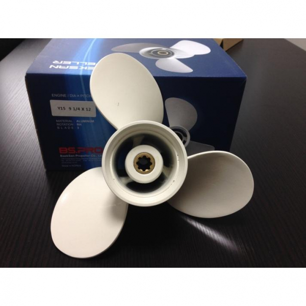 BAEKSAN PROPELLER CO.,LTD Y15 9 1/4 X 10 1/2 ヤマハ船外機用プロペラ（社外品）・BAEKSAN PROPELLER‐9.9馬力～15馬力 ベクサンプロペラ