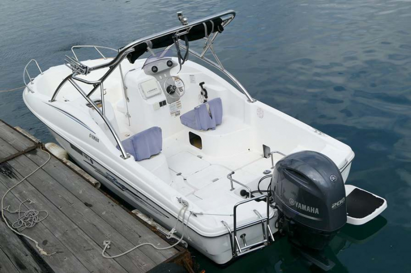 ヤマハ AS-21 F150馬力仕様 中古艇 和歌山マリンサービスhttp://www.wkmarine.com