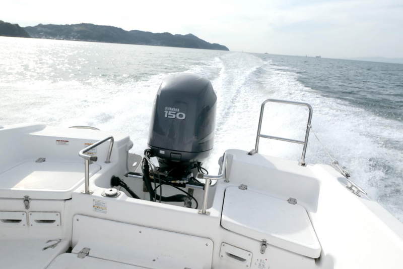 ヤマハ AS-21 F150馬力仕様 中古艇 和歌山マリンサービスhttp://www.wkmarine.com