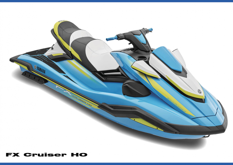 ヤマハ MJ-FX Cruiser HO 2023モデル  FXクルーザHO　Cyan　with　Audio　1艇のみ　播磨マリーナ保管中！