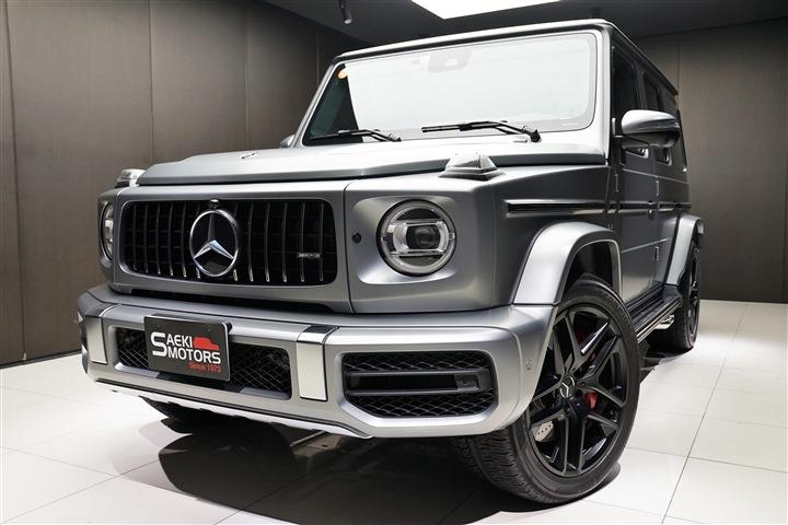 AMG Gクラス G63 マヌファクトゥーアプログラム+LHD　マグノプラチナムマット　同色スペアカバー　21インチAW