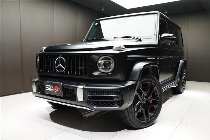 AMG Gクラス G63 マヌファクトゥーアP　LHD　21インチAW　マグノナイトブラック