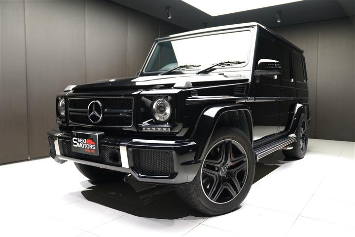 AMG Gクラス G63 デジーノEXC RHD 20インチAW 内装白黒