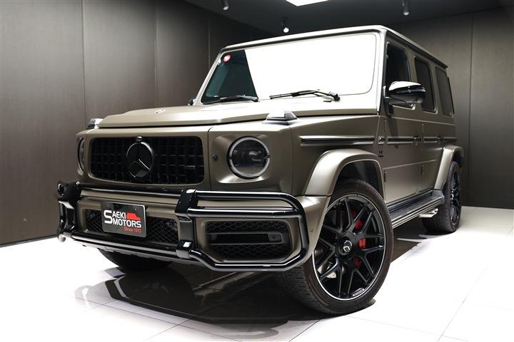 AMG Gクラス G63 マヌファクトゥーアエディション  Fバンパーガード マグノダークオリーブグリーン