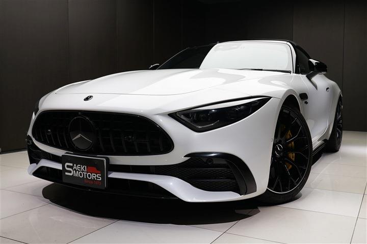 AMG SLクラス 2022年ﾓﾃﾞﾙ SL43 RHD ｵﾊﾟﾘｽﾎﾜｲﾄ AMG21ｲﾝﾁAW