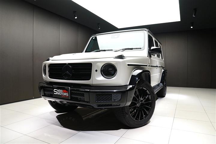 メルセデスベンツ Gクラス 2020年ﾓﾃﾞﾙ G350d manufaktur Edition ﾀﾞｲﾔﾓﾝﾄﾞﾎﾜｲﾄ RHD ﾅｲﾄﾊﾟｯｹｰｼﾞ