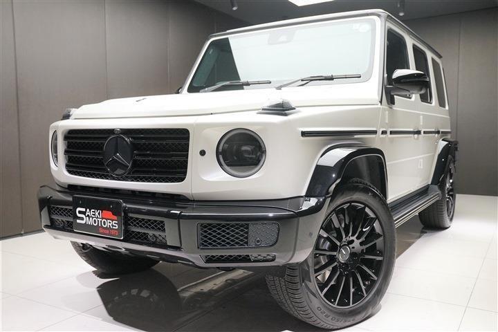 メルセデスベンツ Gクラス 2020年ﾓﾃﾞﾙ G350d manufaktur Edition ﾀﾞｲﾔﾓﾝﾄﾞﾎﾜｲﾄ RHD ﾅｲﾄﾊﾟｯｹｰｼﾞ