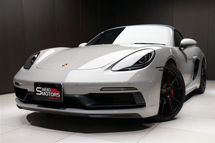 ポルシェ 718 ボクスター 2021年モデル 718ボクスターGTS RHD 4000cc スポーツクロノPKG MT  クレヨン