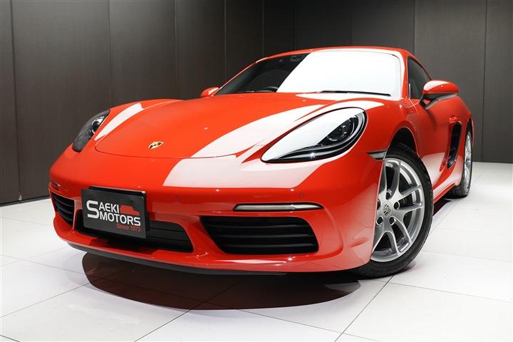 ポルシェ 718 ケイマン 2018年モデル 718ケイマン 6MT RHD 18インチAW カーズレッド