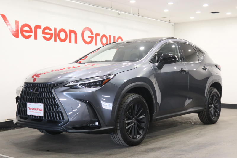 レクサス NX NX350h　オーバートレイル　新車保証継承付　パノラマルーフ　サンルーフ　マークレビンソン　デジタルインナーミラー　ワイヤレス充電　全周囲カメラ　メモリーナビ　フルセグ　HUD　後席シートヒーター・パワーシート　レクサスセーフティ+