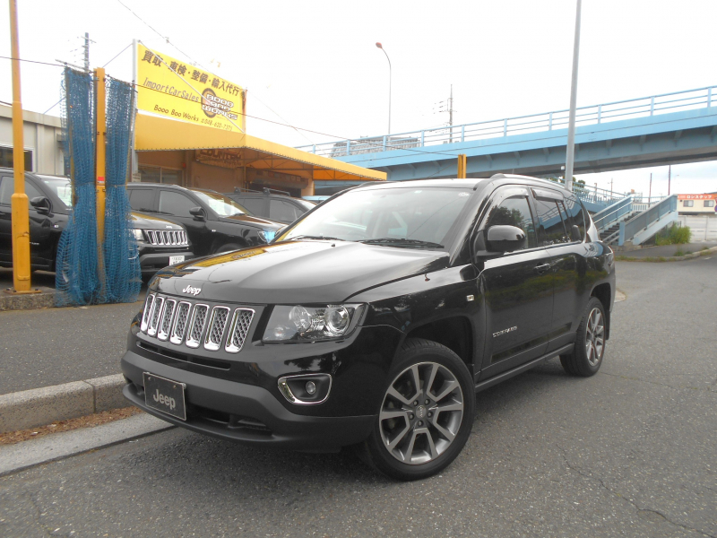 ジープ コンパス リミテッド4WD☆ブラックレザー
