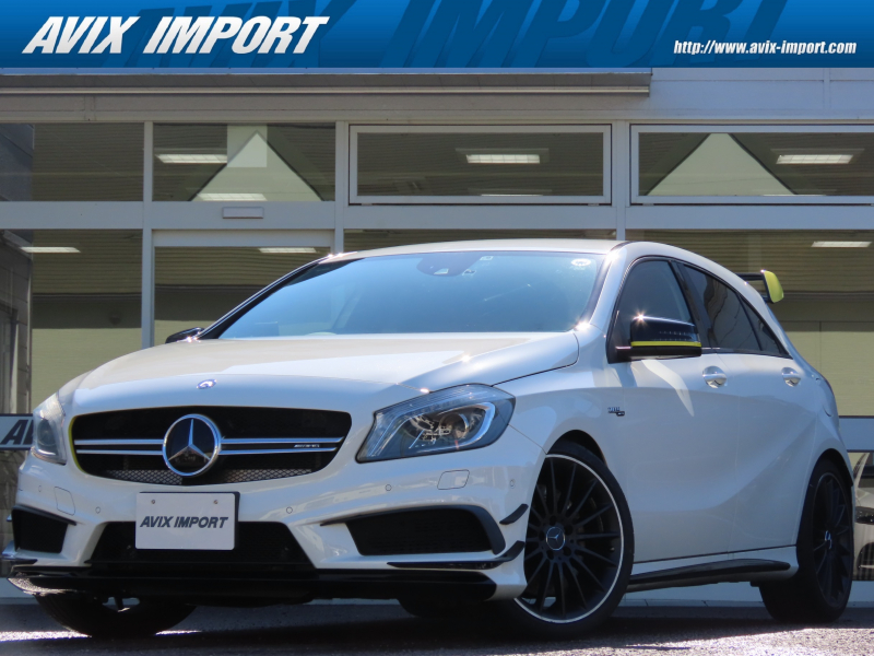 AMG Aクラス A45 AMG 4MATIC ｲｴﾛｰｶﾗｰﾗｲﾝ 9台限定車 AMGﾊﾟﾌｫｰﾏﾝｽｼｰﾄ AMGｽﾎﾟｰﾂｽﾃｱﾘﾝｸﾞ ﾚｰﾀﾞｰｾｰﾌﾃｨPKG ﾃﾞｨｽﾄﾛ  黒革 ﾊﾟﾜｰｼｰﾄ&ｼｰﾄﾋｰﾀｰ ﾅﾋﾞ TV Bｶﾒﾗ Bluetooth ｷｾﾉﾝ ETC ﾚｯﾄﾞｷｬﾘﾊﾟｰ 19AW