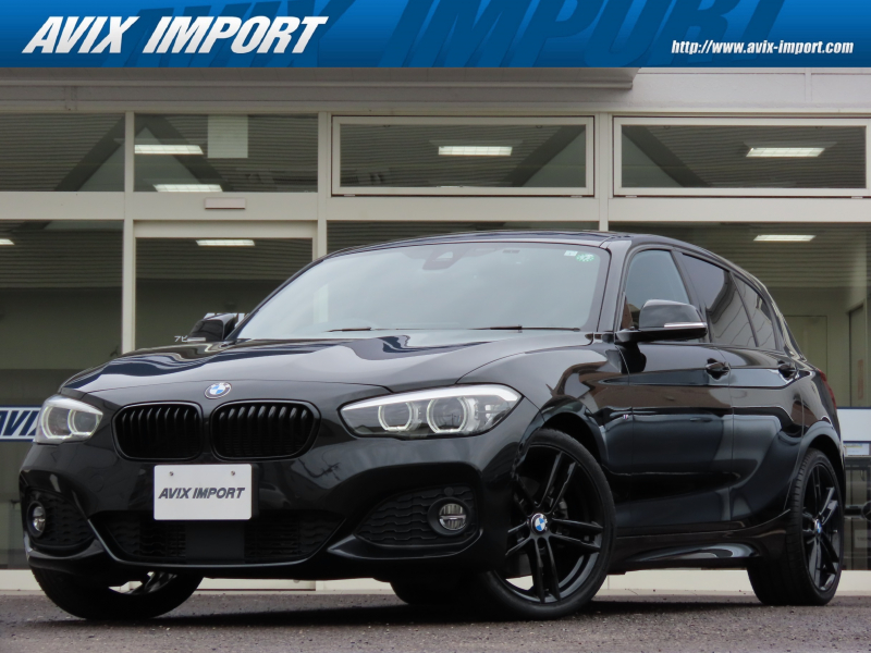 BMW 1シリーズ 118d Mｽﾎﾟｰﾂ EDｼｬﾄﾞｰ 後期 ﾊﾟｰｷﾝｸﾞｻﾎﾟｰﾄPKG ｺﾝﾌｫｰﾄPKG ACC 黒革 ﾊﾟﾜｰｼｰﾄ ｼｰﾄﾋｰﾀｰ 純正ﾅﾋﾞ Bｶﾒ PDC 専用18ｲﾝﾁAW 禁煙