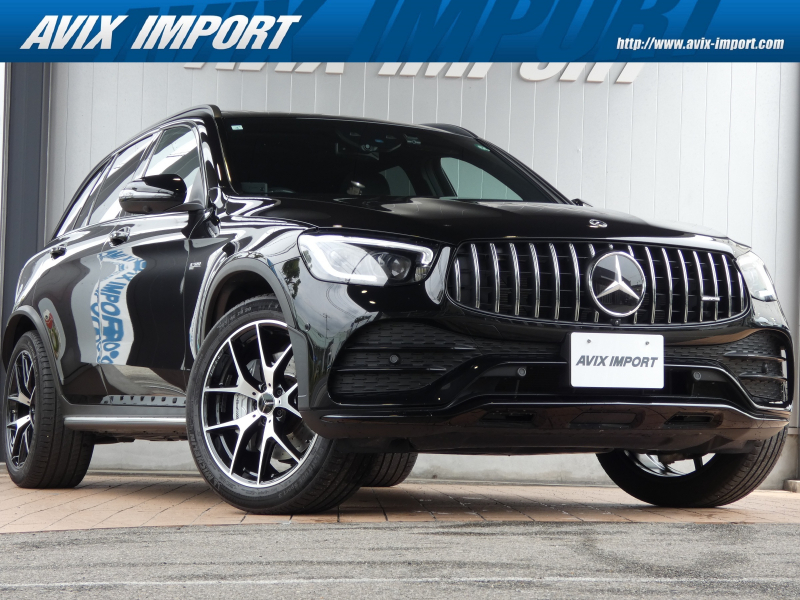 AMG GLC GLC43 4MATIC 後期型 RSP ﾚｻﾞｰｴｸｽｸﾙｰｼﾌﾞPKG ﾊﾟﾉﾗﾏSR 黒革 全席ｼｰﾄﾋｰﾀｰ ﾍﾞﾝﾁﾚｰｼｮﾝ 10.25ｲﾝﾁﾃﾞｨｽﾌﾟﾚｲ(MBUX) Burmesterｻｳﾝﾄﾞ 全周ｶﾒﾗ AppleCarPlay HUD ｴｱｻｽ 純正20AW 禁煙