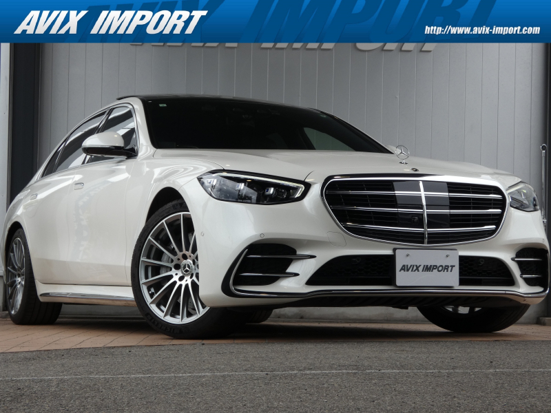 メルセデスベンツ Sクラス S500 4MATIC ﾛﾝｸﾞ AMGﾗｲﾝ(ISG搭載ﾓﾃﾞﾙ)  黒革 ﾘｱｺﾝﾌｫｰﾄPKG ﾊﾟﾉﾗﾏSR RSP 3Dｺｯｸﾋﾟｯﾄ ｴｱｻｽ ﾘﾗｸｾﾞｰｼｮﾝ ﾀﾞｲﾅﾐｯｸｼｰﾄ HUD 12.8ｲﾝﾁ有機ELﾃﾞｨｽﾌﾟﾚｲ(MBUXﾅﾋﾞ) 地ﾃﾞｼﾞ Burmester 全周C Rｴﾝﾀｰ AMG20AW 1ｵﾅ 正規D車