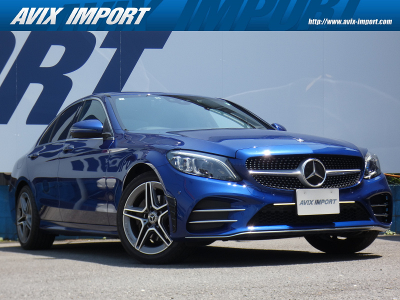メルセデスベンツ Cクラス C220d AVG AMGﾗｲﾝ 後期型 ﾚｰﾀﾞｰｾｰﾌﾃｨPKG ﾌﾞﾗｯｸ革/ﾏﾙﾁﾋﾞｰﾑLED/Meｺﾈｸﾄ＆Apple CarPlay 純正HDDﾅﾋﾞ地ﾃﾞｼﾞBｶﾒﾗ 専用18ｲﾝﾁAW 禁煙 正規ﾃﾞｨｰﾗｰ車