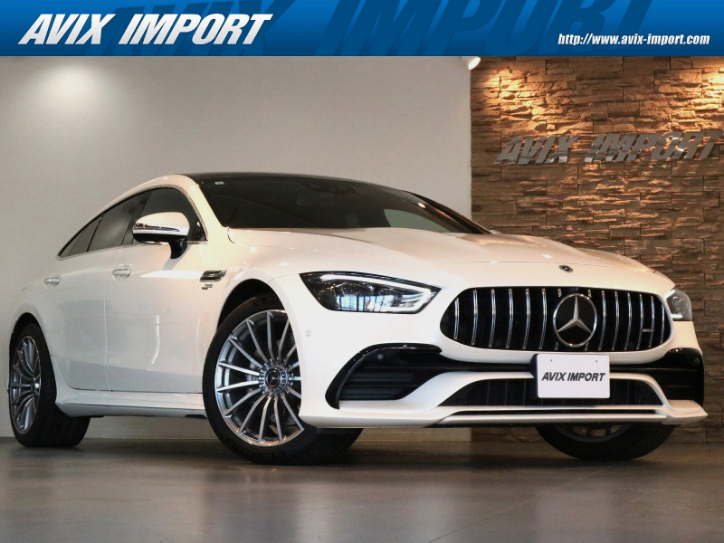 AMG GT 4ドアクーペ GT43 4MATIC+(ISG搭載ﾓﾃﾞﾙ) AMG RIDE CONTROL+PKG 右H正規D車 ﾊﾟﾉﾗﾐｯｸR 黒革 ｼｰﾄﾋｰﾀｰ＆ﾍﾞﾝﾁﾚｰﾀｰ 純正ﾅﾋﾞ(MBUX搭載) Burmesterｻｳﾝﾄﾞ 全周ｶﾒﾗ＆PTS HUD＆ﾚｰﾀﾞｰｾｰﾌﾃｨPKG 純正20ｲﾝﾁAW 禁煙 1ｵｰﾅｰ