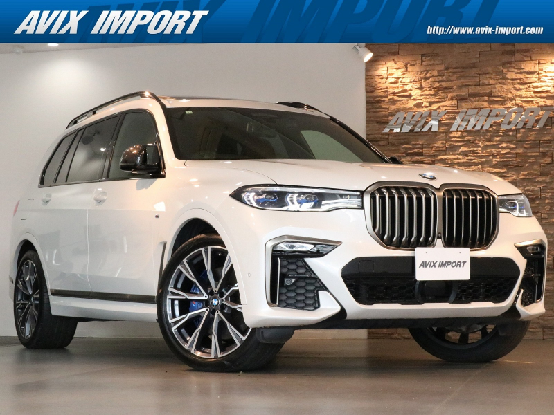 BMW X7 M50i V8ﾂｲﾝﾀｰﾎﾞ Sky LoungeﾊﾟﾉﾗﾏSR 茶革 ｼｰﾄﾋｰﾀｰ＆ﾍﾞﾝﾁﾚｰﾀｰ 2列目ｺﾝﾌｫｰﾄｼｰﾄ(6人乗り) 5ｿﾞｰﾝAC 純正ﾅﾋﾞ harman/kardon＆ﾘｱｴﾝﾀｰﾃｲﾒﾝﾄ 3Dﾋﾞｭｰ＆HUD Pｱｼｽﾄﾌﾟﾗｽ＆Dｱｼｽﾄﾌﾟﾛ ｴｸﾞｾﾞｸﾃｨﾌﾞDﾌﾟﾛ 青ｷｬﾘﾊﾟｰ 純正OP22AW 禁煙