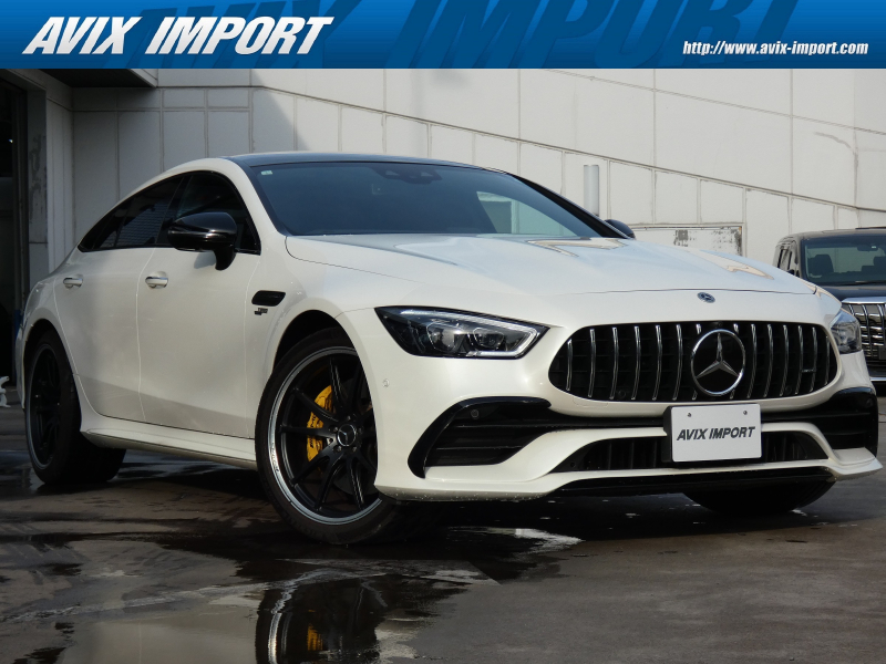 AMG GT 4ドアクーペ GT53 4MATIC+(ISG搭載ﾓﾃﾞﾙ) ﾀﾞｲﾅﾐｯｸﾌﾟﾗｽPKG 右H正規D車 ﾊﾟﾉﾗﾐｯｸR ﾌﾙﾚｻﾞｰ仕様 黒革ﾊﾟﾌｫｰﾏﾝｽｼｰﾄ ｼｰﾄﾋｰﾀｰ＆ﾍﾞﾝﾁﾚｰﾀｰ 純正ﾅﾋﾞ(MBUX搭載) Burmesterｻｳﾝﾄﾞ 全周ｶﾒﾗ＆PTS HUD＆RSP AMGﾘｱｱｸｽﾙｽﾃｱ 専用ｷｬﾘﾊﾟｰ＆21ｲﾝﾁAW