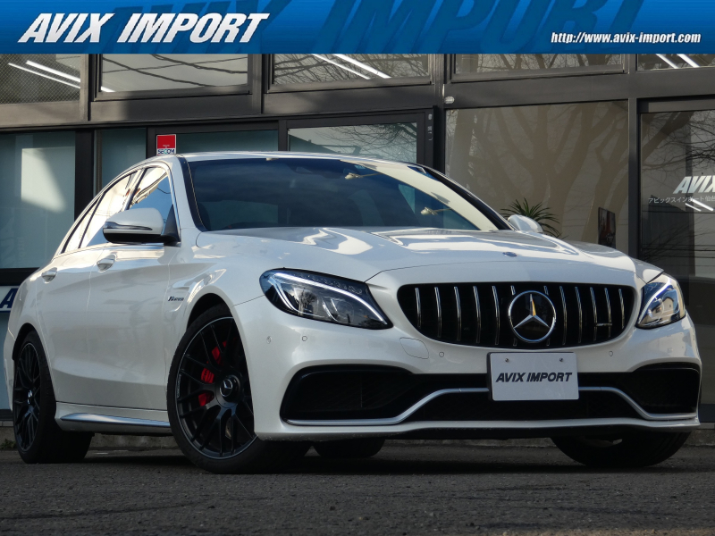 AMG Cクラス C63 S V8ﾂｲﾝﾀｰﾎﾞ 右H正規D車 EXC-PKG 赤/黒革 ｼｰﾄﾋｰﾀｰ 純正HDDﾅﾋﾞ地ﾃﾞｼﾞ Burmesterｻｳﾝﾄﾞ Bｶﾒﾗ＆PTS HUD＆ﾚｰﾀﾞｰｾｰﾌﾃｨPKG ﾊﾟﾅﾒﾘｶｰﾅｸﾞﾘﾙ 赤ｷｬﾘﾊﾟｰ 専用19ｲﾝﾁAW 禁煙車