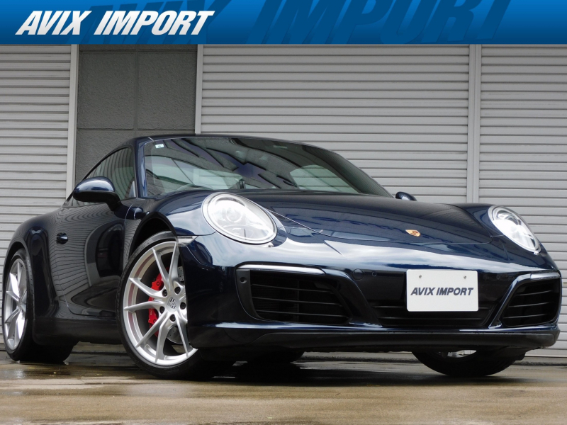 ポルシェ 911(Type991.2) ｶﾚﾗS 後期型 右H正規D車 水平対向6気筒ﾂｲﾝﾀｰﾎﾞ 7速PDK ｽﾎﾟｰﾂｸﾛﾉPKG ﾌﾞﾗｯｸ/ﾎﾞﾙﾄﾞｰﾚｯﾄﾞﾂｰﾄﾝﾚｻﾞｰｲﾝﾃﾘｱ 14Wayﾒﾓﾘｰ付ﾊﾟﾜｰｼｰﾄ ｼｰﾄﾋｰﾀｰ PCMﾅﾋﾞ Bｶﾒﾗ&PAS ﾊﾞｲｷｾHL 電動格納ﾐﾗｰ PASM PTV+ 赤ｷｬﾘﾊﾟｰ 純正20AW