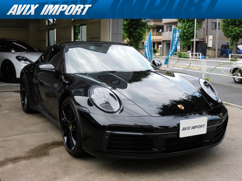 ポルシェ 911(Type992) ｶﾚﾗ 右H正規D車 水平対向6気筒ﾂｲﾝﾀｰﾎﾞ 8速PDK ｽﾎﾟｰﾂｸﾛﾉPKG 赤革 14Wayﾊﾟﾜｰｼｰﾄ ｼｰﾄﾋｰﾀｰ&ﾍﾞﾝﾁﾚｰﾀｰ PCMﾅﾋﾞ(10.9ｲﾝﾁ) 全周C＆PAS ｸﾙｺﾝ&LCA LEDﾍｯﾄﾞﾗｲﾄ(PDLS付) 電格ﾐﾗｰ ｺﾝﾌｫｰﾄA ｽﾎﾟｰﾂﾃｰﾙﾊﾟｲﾌﾟ PASM 純正20/21ｲﾝﾁAW(ﾌﾞﾗｯｸ) 禁煙