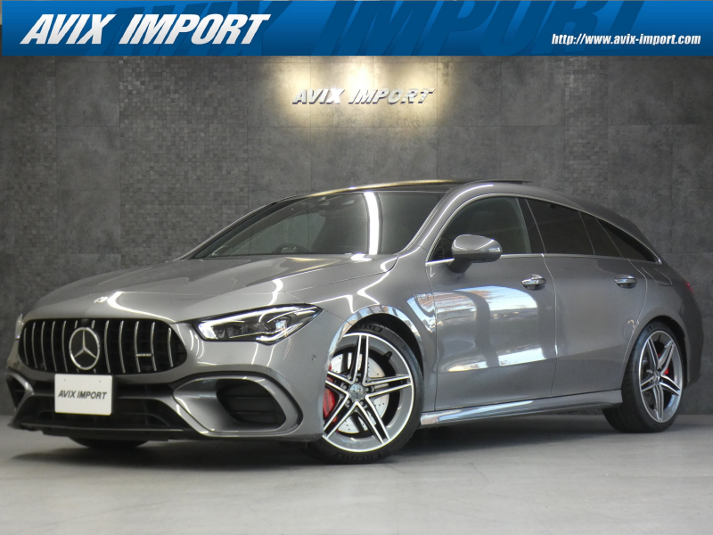 AMG CLAクラス ﾒﾙｾﾃﾞｽAMG CLA45 S 4MATIC+ SB AMGｱﾄﾞﾊﾞﾝｽﾄﾞPKG AMGﾊﾟﾌｫｰﾏﾝｽPKG  禁煙 1ｵｰﾅｰ ﾊﾟﾉﾗﾏSR  灰黒革 RSP ﾃﾞｨｽﾄﾛ HUD 全周C AMGﾊﾟﾌｫｰﾏﾝｽｽﾃｱﾘﾝｸﾞ&ｴｸﾞｿﾞｰｽﾄS 前席M付Pｼｰﾄ&ｼｰﾄﾋｰﾀｰ&ﾍﾞﾝﾁﾚｰﾀｰ ﾅﾋﾞ MBUX ﾏﾙﾁﾋﾞｰﾑLED Pﾄﾗﾝｸ 19AW