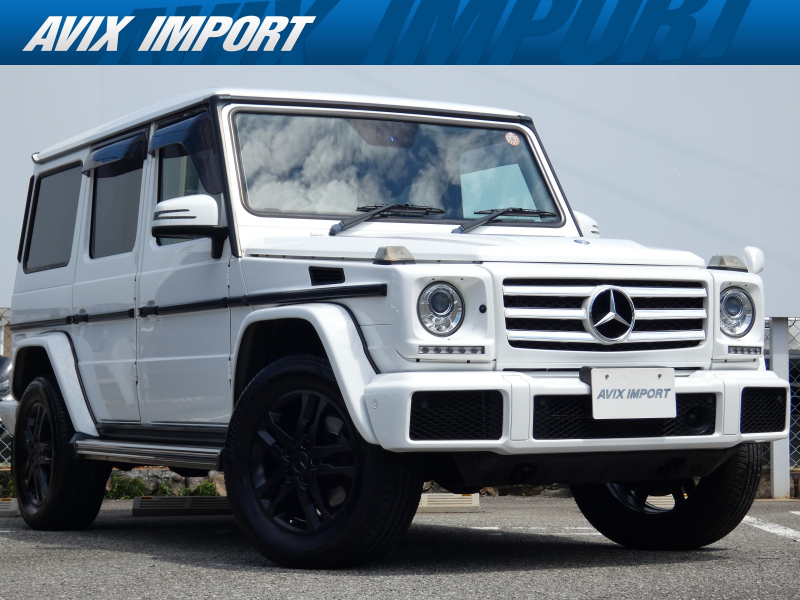 メルセデスベンツ Gクラス G350d 後期型 LUX-PKG  SR 黒革 ACC 純正HDDﾅﾋﾞ地ﾃﾞｼﾞBｶﾒﾗ Sｶﾒﾗ ﾊｰﾏﾝｶｰﾄﾞﾝ 純正18AW 正規D車 下取車
