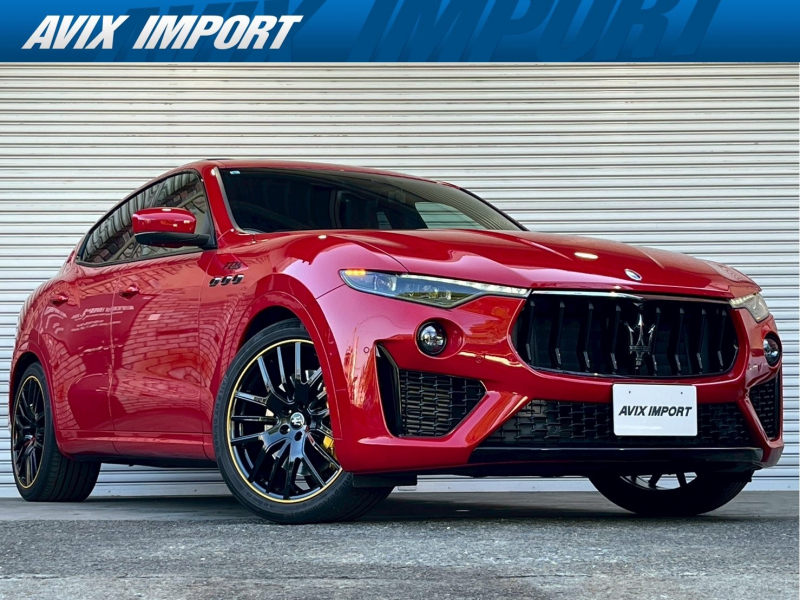 マセラティ レヴァンテ Fﾄﾘﾌﾞｰﾄ 特別仕様車 右H正規D車 ﾊﾟﾉﾗﾏR 黒革(ﾚｯﾄﾞｽﾃｯﾁ) ｼｰﾄﾋｰﾀ/ﾍﾞﾝﾁﾚｰﾀｰ 純正ﾅﾋﾞ地ﾃﾞｼﾞ 全周ｶﾒﾗ ACC LKA LDW ｿﾌﾄｸﾛｰｽﾞﾄﾞｱ  LEDﾗｲﾄ ﾊｰﾏﾝｶｰﾄﾞﾝ 電動ﾘｱｹﾞｰﾄ 専用21AW ｲｴﾛｰｷｬﾘﾊﾟｰ  禁煙