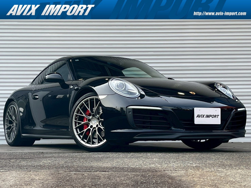 ポルシェ 911(Type991.2) ｶﾚﾗ4S 後期型 右H正規D車 水平対向6気筒ﾂｲﾝﾀｰﾎﾞ 7速PDK ｽﾎﾟｰﾂｸﾛﾉPKG 黒革 ｼｰﾄﾋｰﾀｰ PCMﾅﾋﾞ BOSEｻｳﾝﾄﾞ Bｶﾒﾗ&PAS ﾊﾞｲｷｾﾉﾝHL 電動格納ﾐﾗｰ PASM&PTVﾌﾟﾗｽ 赤ｷｬﾘﾊﾟｰ 純正20AW