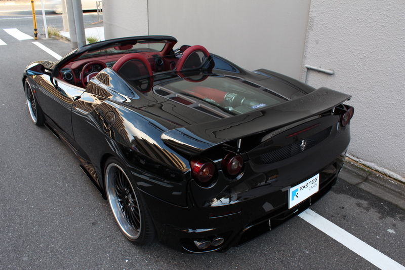 HAMANN』フェラーリ F430 サイドシルウィング ファイバー 人気 www1