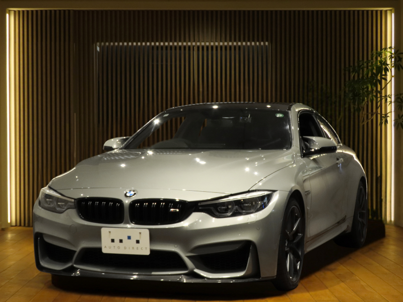 BMW 4シリーズ M4 CS/国内60台限定車/ライムロックグレーメタリック/定期点検記録簿/ディーラー保証付