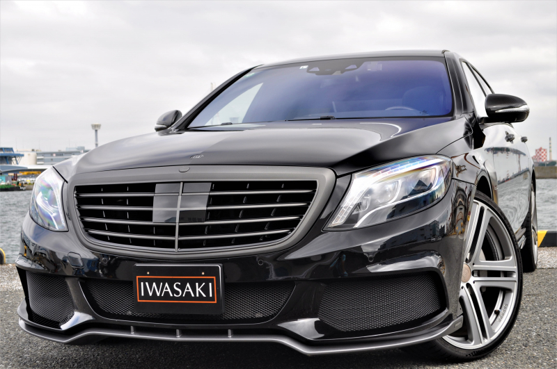 ブラバス Sクラス W222 BRABUS S-B50-540 正規ディーラー車左ハンドル法人禁煙屋根保管純正HDDナビフルセグ地デジV8-4700ccツインターボ540馬力ブラックレッドコンビダイヤモンドステッチ入りマスティックフルレザーインテリア等超豪華装備多数必見  中古車 情報 | IWASAKI