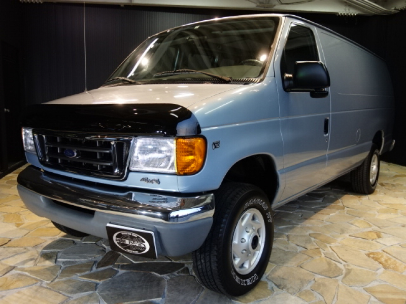 フォード E-350 パネルVANカーゴマキシロング4WD 5人乗リアソファーベッド新車並行 中古車 情報 | garage CREW CAB