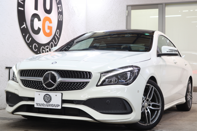 メルセデスベンツ CLAクラス CLA180ｽﾎﾟｰﾂ AMGﾚｻﾞｰｴｸｽｸﾙｰｼﾌﾞ&ﾚｰﾀﾞｰｾｰﾌﾃｨPKG　後期 ｷｰﾚｽｺﾞｰ 黒本革 ﾊﾟﾉﾗﾏSR HDDﾅﾋﾞTV ｽﾏﾎ連携 harman/kardon ﾊﾞｯｸｶﾒﾗ PTS LEDﾗｲﾄ AMGｴｱﾛ&18AW ﾀﾞｲﾅﾐｯｸS 7AT　2年保証【6月28日まで期間限定在庫】