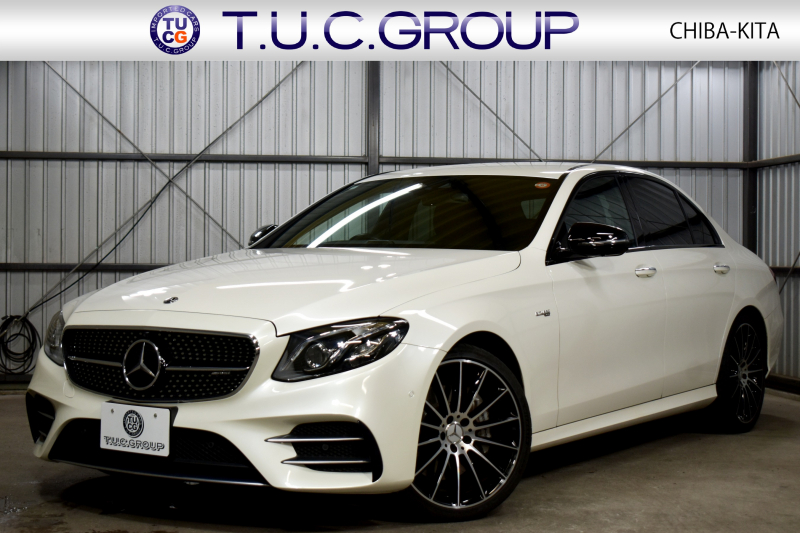 AMG Eクラス ﾒﾙｾﾃﾞｽAMG E43 4M ﾚｰﾀﾞｰｾｰﾌﾃｨP ﾃﾞｨｽﾄﾛﾆｯｸ ﾌﾞﾗｲﾝﾄﾞｽﾎﾟｯﾄ ﾚｰﾝﾁｪﾝｼﾞA ﾌﾞﾙﾒｽﾀｰS ﾐｰｺﾈｸﾄ 9速AT 401馬力 全席ﾋｰﾀｰ革  AMGｴｱﾛ20AW 地ﾃﾞｼﾞ360ｶﾒﾗ 2年保証