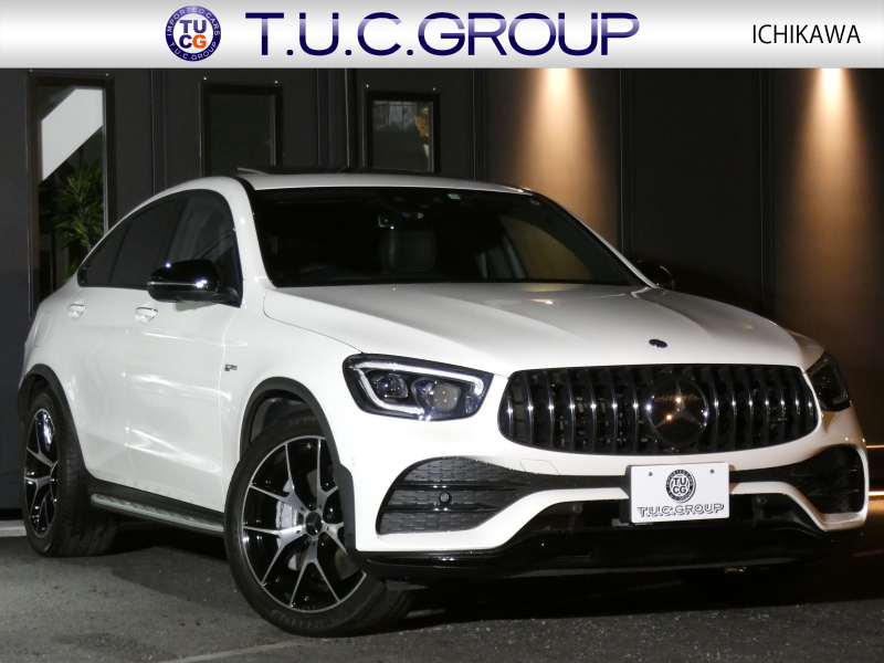 AMG GLCクーペ GLC43 4MATIC ｸｰﾍﾟ ﾚｻﾞｰｴｸｽｸﾙｰｼﾌﾞ&ﾚｰﾀﾞｰｾｰﾌﾃｨPKG　後期 390ps meｺﾈｸﾄ 黒革 ｻﾝﾙｰﾌ MBUXﾅﾋﾞ 地ﾃﾞｼﾞ 360ｶﾒﾗ ﾍｯﾄﾞｱｯﾌﾟD Burmester ｴｱﾊﾞﾗﾝｽPKG 前後ﾄﾞﾗﾚｺ ﾏﾙﾁﾋﾞｰﾑLEDﾍｯﾄﾞﾗｲﾄ AMGｴｱﾛ/20ｲﾝﾁAW　2年保証付