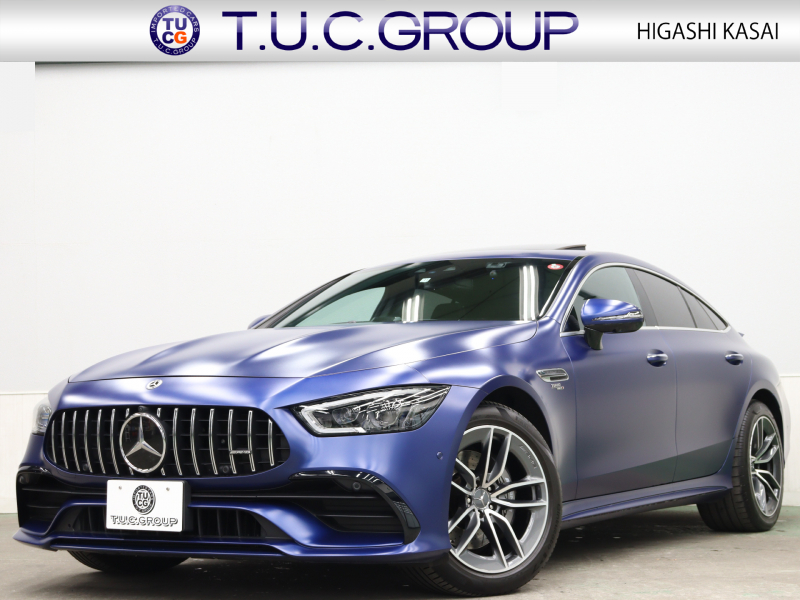 AMG GT 4ドアクーペ GT43 4ﾄﾞｱｸｰﾍﾟ 4MATIC+ ｴｸｽｸﾙｰｼﾌﾞ&ﾚｰﾀﾞｰｾｰﾌﾃｨPKG　1ｵｰﾅｰ 黒革 ﾋｰﾀｰ ﾍﾞﾝﾁﾚｰﾀｰ ｻﾝﾙｰﾌ ﾅﾋﾞTV ﾌﾞﾙﾒｽﾀｰS ﾍｯﾄﾞｱｯﾌﾟD AMGｴｸﾞｿﾞｰｽﾄ AMGｴｱﾛ&19ｲﾝﾁAW OPｶﾗｰ　2年保証