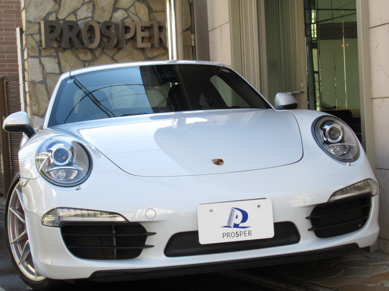 ポルシェ 911(Type991) Carrera  S  PDK  スポーツクロノPKG  正規ディーラー車  NA最終  ワンオーナー  PC記録簿22枚  ガレージ保管  禁煙車