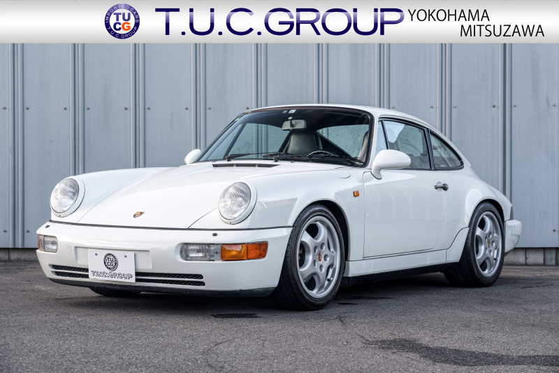 ポルシェ 911(Type964) ｶﾚﾗ2　正規ﾃﾞｨｰﾗｰ車 5速ﾏﾆｭｱﾙ 3.6L水平対向6気筒OHCｴﾝｼﾞﾝ/250PS 4Wayﾚｻﾞｰｼｰﾄ 純正ﾀｰﾎﾞﾐﾗｰ ﾋﾞﾙｼｭﾀｲﾝ車高調 Cupﾀｲﾌﾟ17ｲﾝﾁAW　ｴﾝｼﾞﾝO/H済み