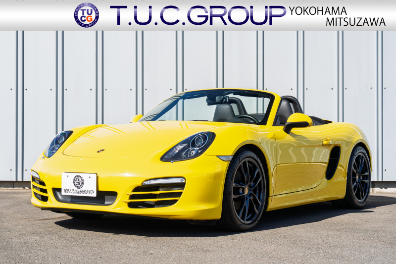 ポルシェ ボクスター(Type981) ﾍﾞｰｽｸﾞﾚｰﾄﾞ ｽﾎﾟｰﾂｸﾛﾉPKG　6速ﾏﾆｭｱﾙ 左ﾊﾝﾄﾞﾙ ﾌﾞﾗｯｸﾊｰﾌﾚｻﾞｰｼｰﾄﾋｰﾀｰ ﾌﾞﾗｯｸｿﾌﾄﾄｯﾌﾟ ﾅﾋﾞTV PDLS 電動Dﾐﾗｰ ﾋﾞﾙｼｭﾀｲﾝ車高調 ﾎﾞｸｽﾀｰS19ｲﾝﾁAW　2年保証