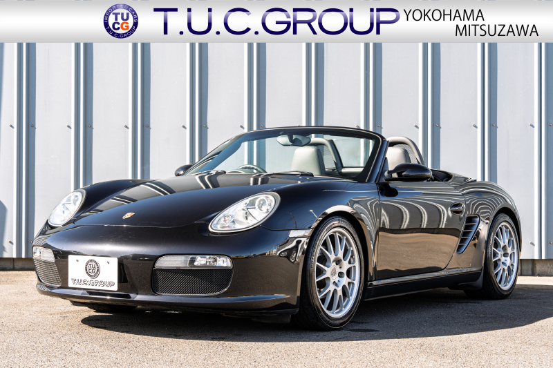 ポルシェ ボクスター(Type987) ﾍﾞｰｽｸﾞﾚｰﾄﾞ　2008年ﾓﾃﾞﾙ 5速ﾏﾆｭｱﾙ ｽﾄｰﾝｸﾞﾚｰﾊｰﾌﾚｻﾞｰ ﾌﾞﾗｯｸｿﾌﾄﾄｯﾌﾟ ｶﾛｯﾂｪﾘｱﾅﾋﾞ ｽﾎﾟｰﾂｽﾃｱﾘﾝｸﾞ ﾋﾞﾙｼｭﾀｲﾝｻｽ 18ｲﾝﾁAW　2年保証