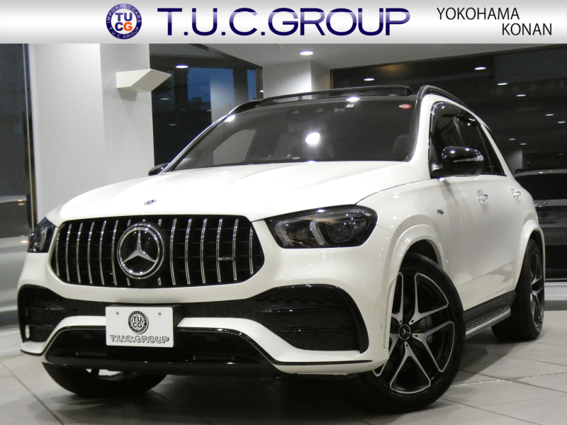 AMG GLE GLE53 4MATIC+ AMGｲﾝﾃﾘｱｶｰﾎﾞﾝ &ﾚｰﾀﾞｰｾｰﾌﾃｨPKG　ISG搭載ﾓﾃﾞﾙ ｷｰﾚｽｺﾞｰ 黒革 ｻﾝﾙｰﾌ MBUX 地ﾃﾞｼﾞ ﾌﾞﾙﾒｽﾀｰ HUD Meｺﾈｸﾄ 360°ｶﾒﾗ LEDﾗｲﾄ　2年保証