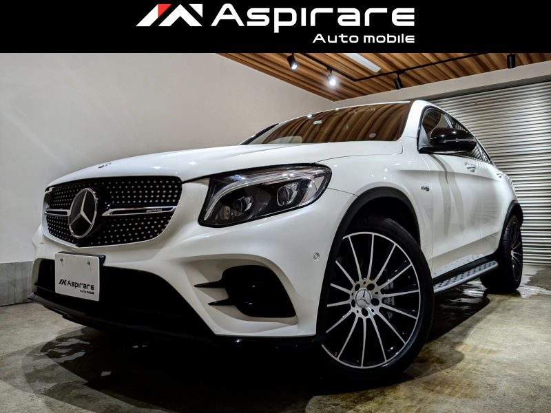 AMG GLCクーペ GLC43　4マチック　レザーエクスクルーシブ　ナイトパッケージ　パノラマサンルーフ　AMG20インチアルミホール　LEDヘッドライトシステム