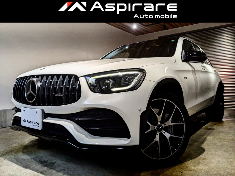 AMG GLC GLC43 マチック　レザーエクスクルーシブPKG　パノラマガラスサンルーフ　ヘッドアップディスプレイ　HDDナビTV　360カメラシステム　ブルメスターサウンドシステム