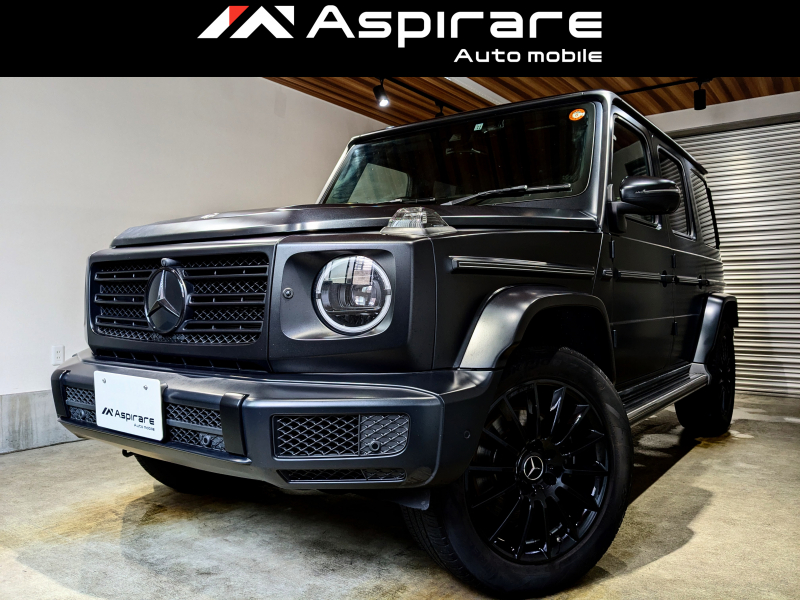 メルセデスベンツ Gクラス G400d Edition Magno black 限定300台　AMGライン ナイトPKGマグノ AMGカーボントリム チェリーウッドラゲッジフロア