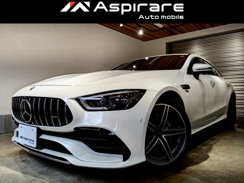 AMG GT 4ドアクーペ GT53 4マチックプラス　サンルーフ　 ブラウンレザーインテリア　20インチアルミホイール　レーダーセーフティPKG　ブルメスターサウンドシステム