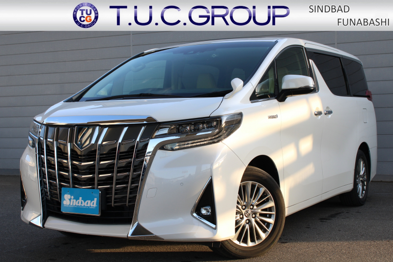 トヨタ アルファード ハイブリッド G Fパッケージ 7人4WD 後期型　ﾄﾖﾀｾｰﾌﾃｨｾﾝｽ ﾚｰﾀﾞｰｸﾙｰｽﾞC ﾂｲﾝﾑｰﾝﾙｰﾌ ﾍﾞｰｼﾞｭ革Pｼｰﾄ 9型Dﾅﾋﾞﾌﾙｾｸﾞ 12.1型Fﾀﾞｳﾝﾓﾆﾀｰ Bｶﾒﾗ ETC 前後ﾄﾞﾗﾚｺ  ﾃﾞｼﾞﾀﾙｲﾝﾅｰﾐﾗｰ ﾊﾟﾜｰBﾄﾞｱ 両側Pｽﾗｲﾄﾞ 3眼LEDﾗｲﾄ 純正18AW 2年保証　