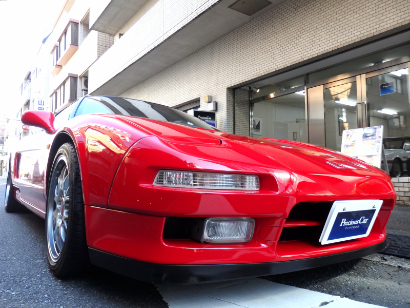 ホンダ NSX 3.0 BaseGrade 5MT FormulaRed HID BBS-RG17/18AW Built-inGarage