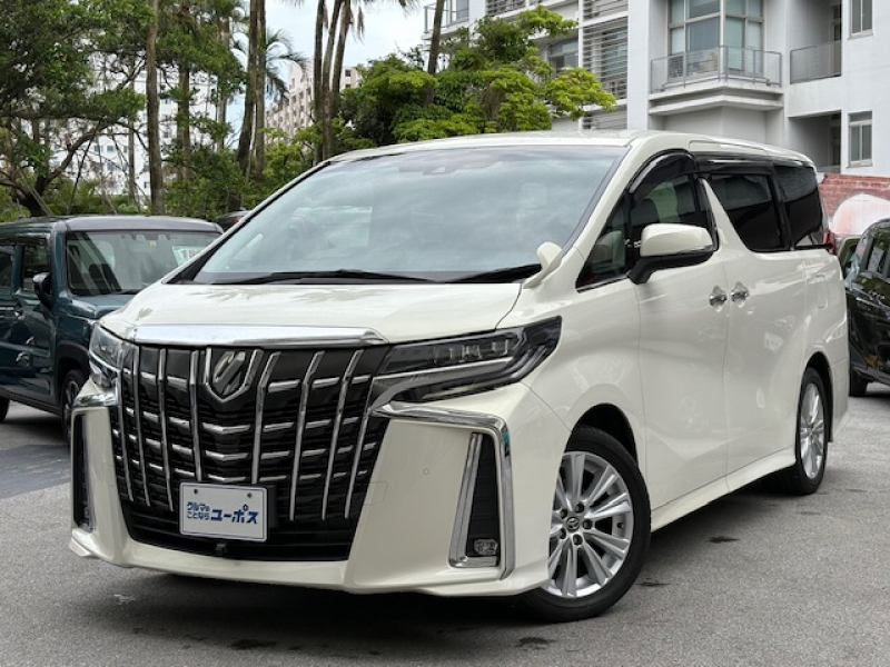 トヨタ アルファード OP5年保証対象車　両側パワースライドドア　純正ナビ　フリップダウンモニター　バックモニター